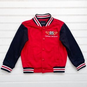 DISNEY PIXAR x BOXLUNCH EUC/NWOT Cars Lightening Mqueen Kachow Track Jacket